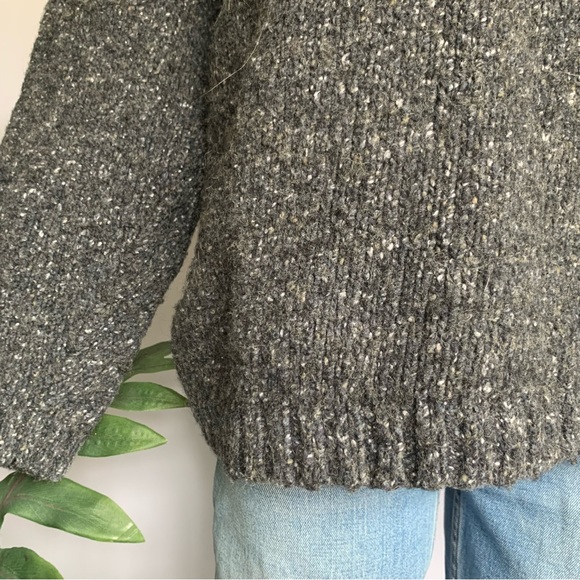 v i n t a g e :: Slouchy Grunge Grandpa Knit Wool Sweater - Picture 6 of 8